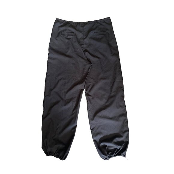 Parachute Pants Drawstring Elastic Waist Loose Baggy Y2K Pants Trousers … - Picture 6 of 10